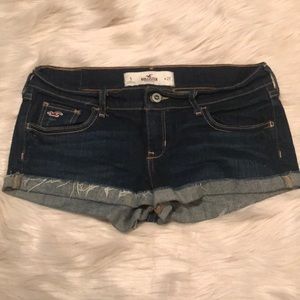 Hollister jean shorts